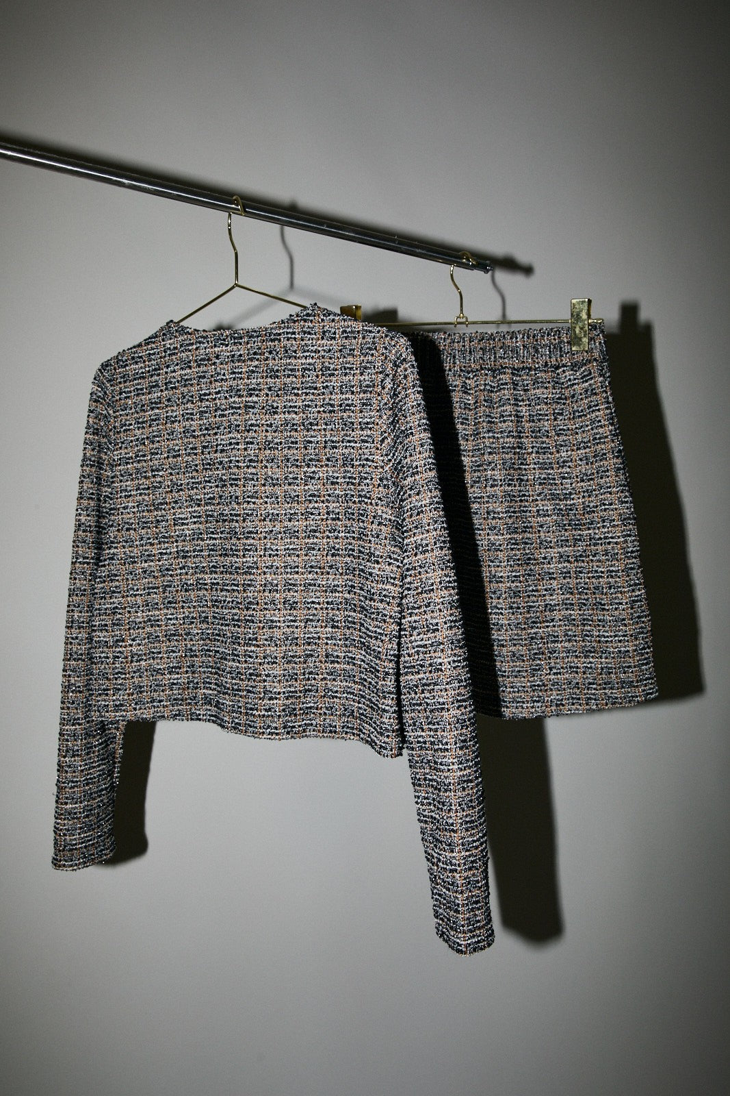 Round Neck Button Up Jacket