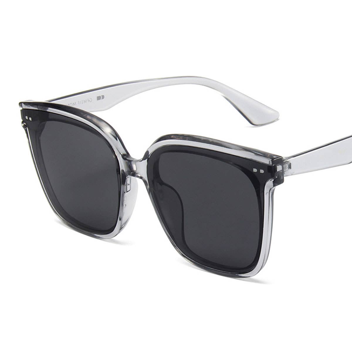 RETRO SUNSCREEN BIG FRAME THIN SUNGLASSES