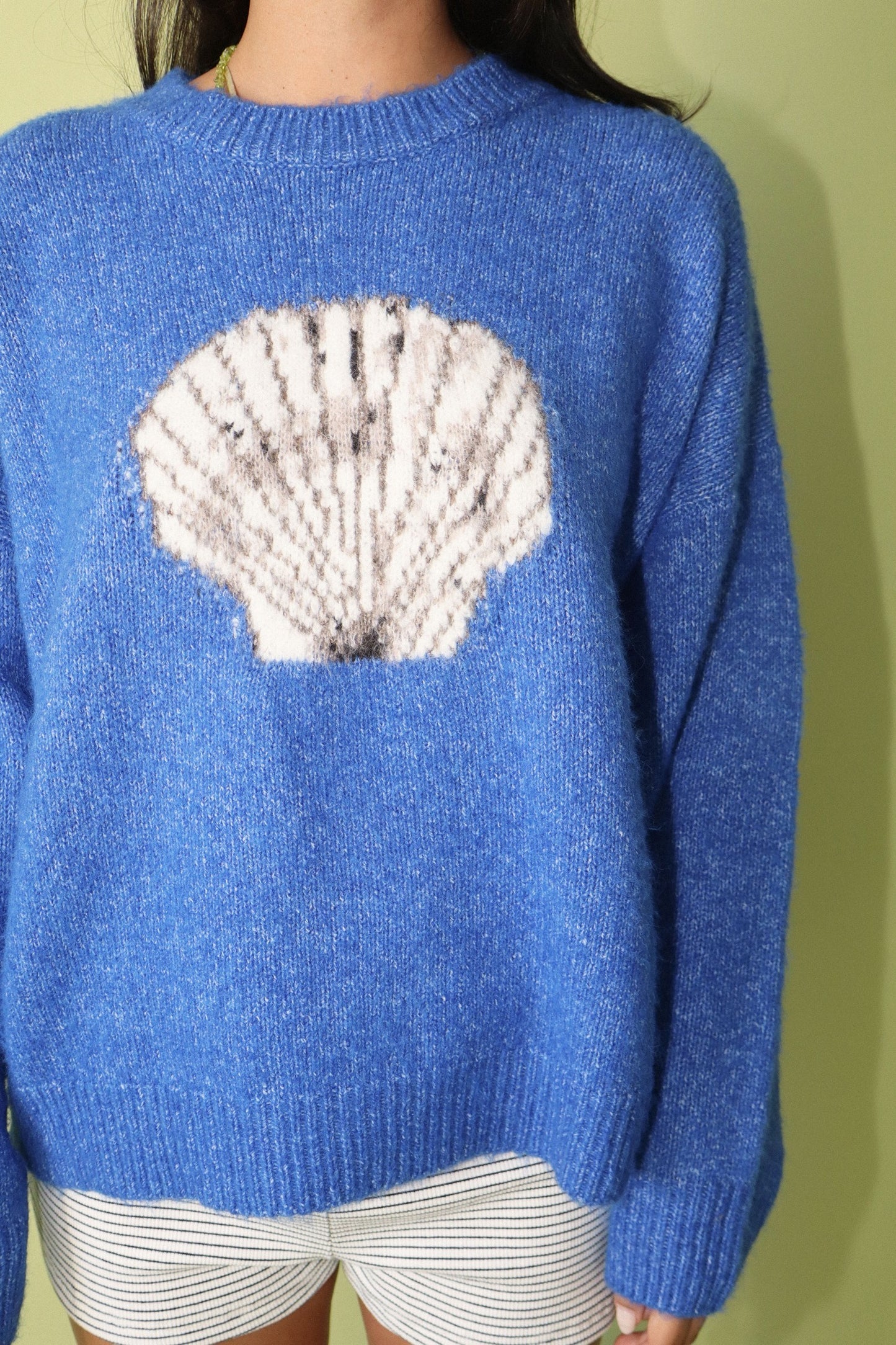 Shell sweater