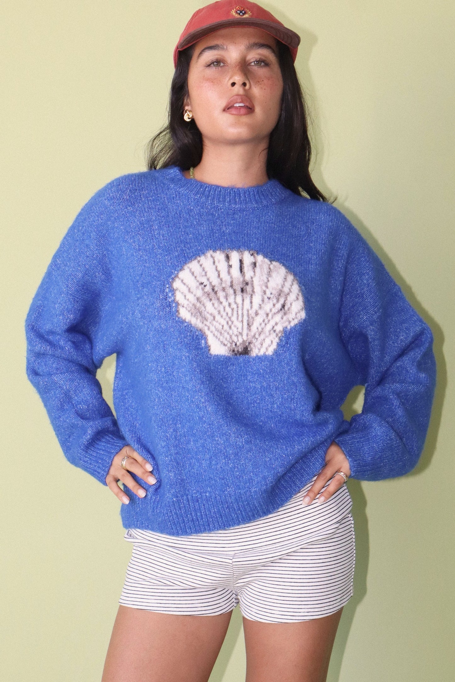 Shell sweater