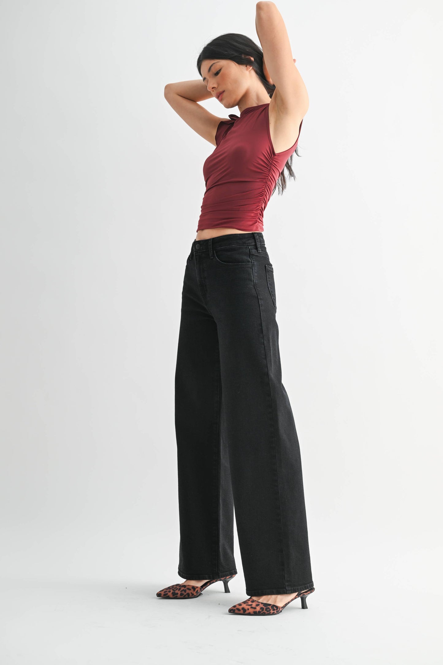 boss lady wide leg