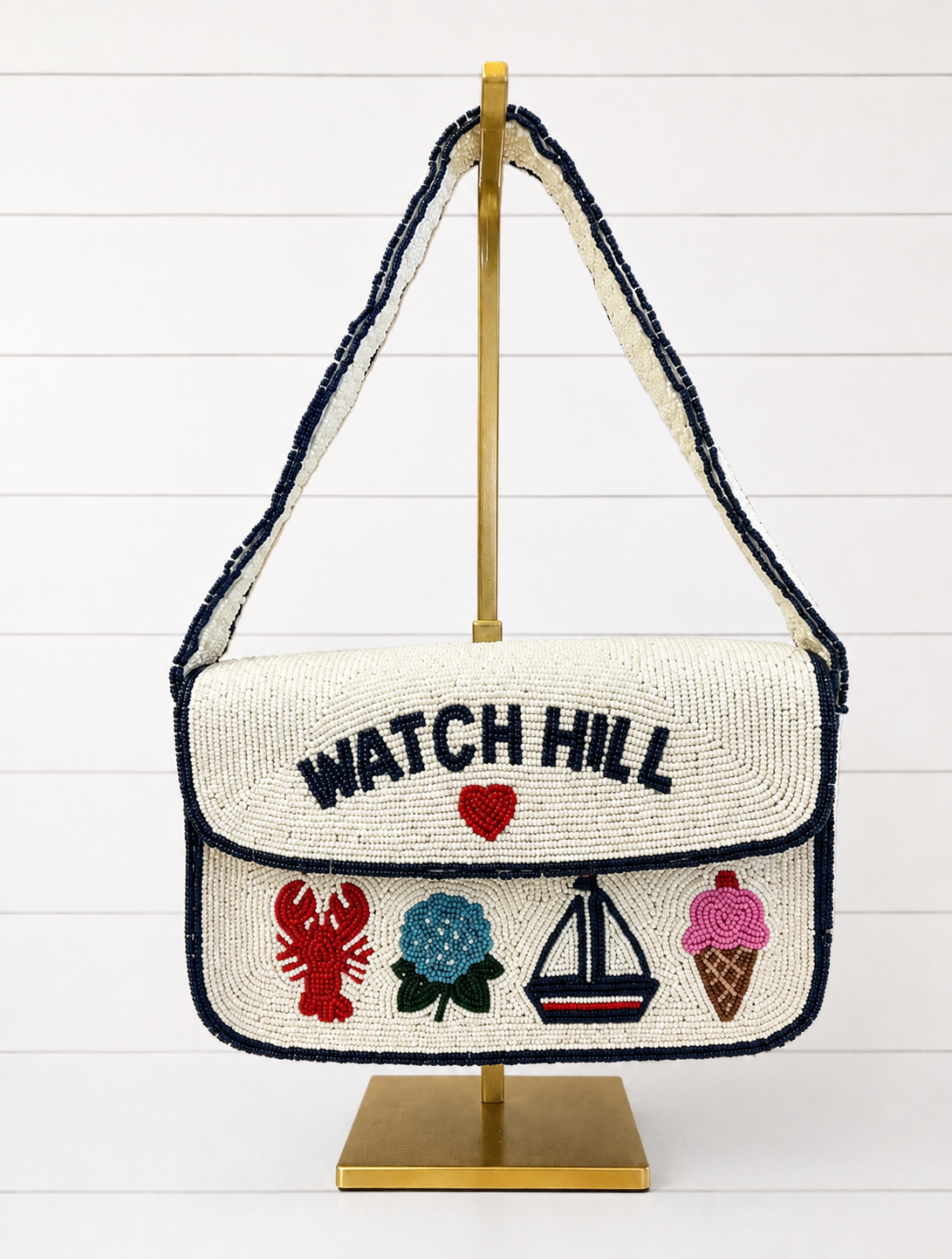 Watch Hill Icon Custom Beaded Bag