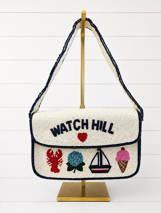 Watch Hill Icon Custom Beaded Bag