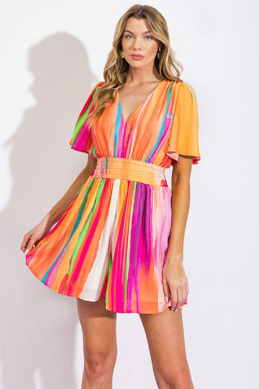 chasing sunsets romper