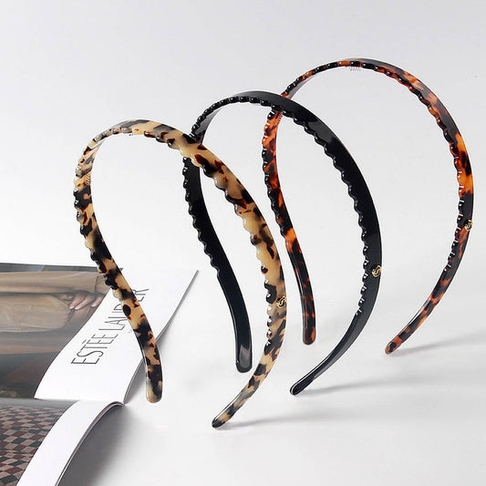 3MM ACETATE HAIR BAND WAVE