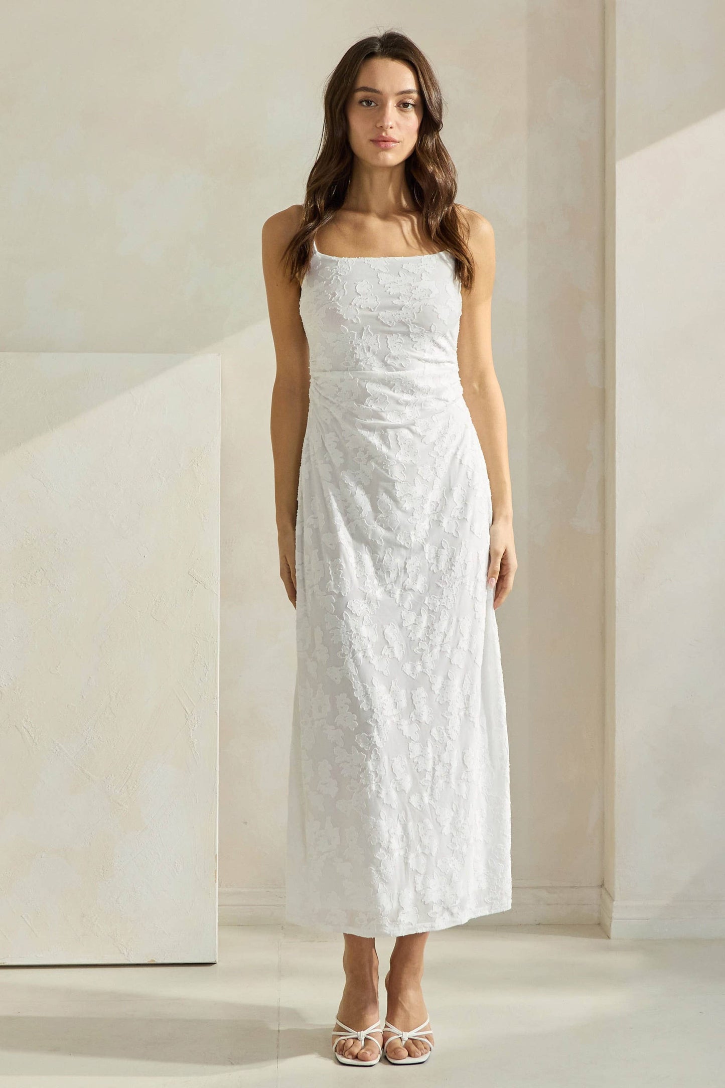 Novelty Textured Maxi Dress