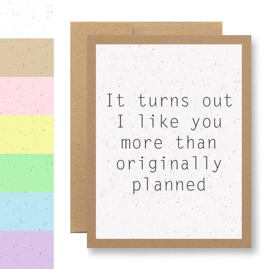 Grows Wildflowers - ...originally planned