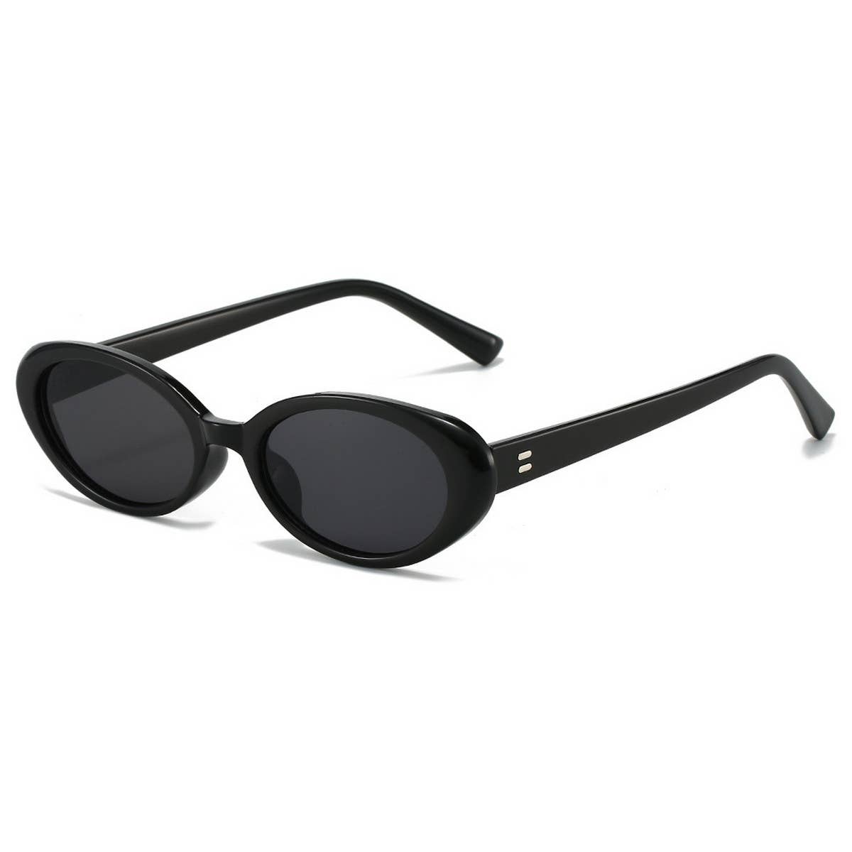RETRO SMALL OVAL FRAME SUNGLASSES