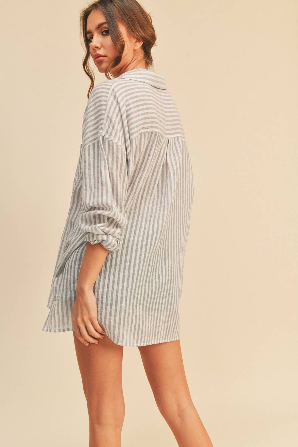 beach comber button down