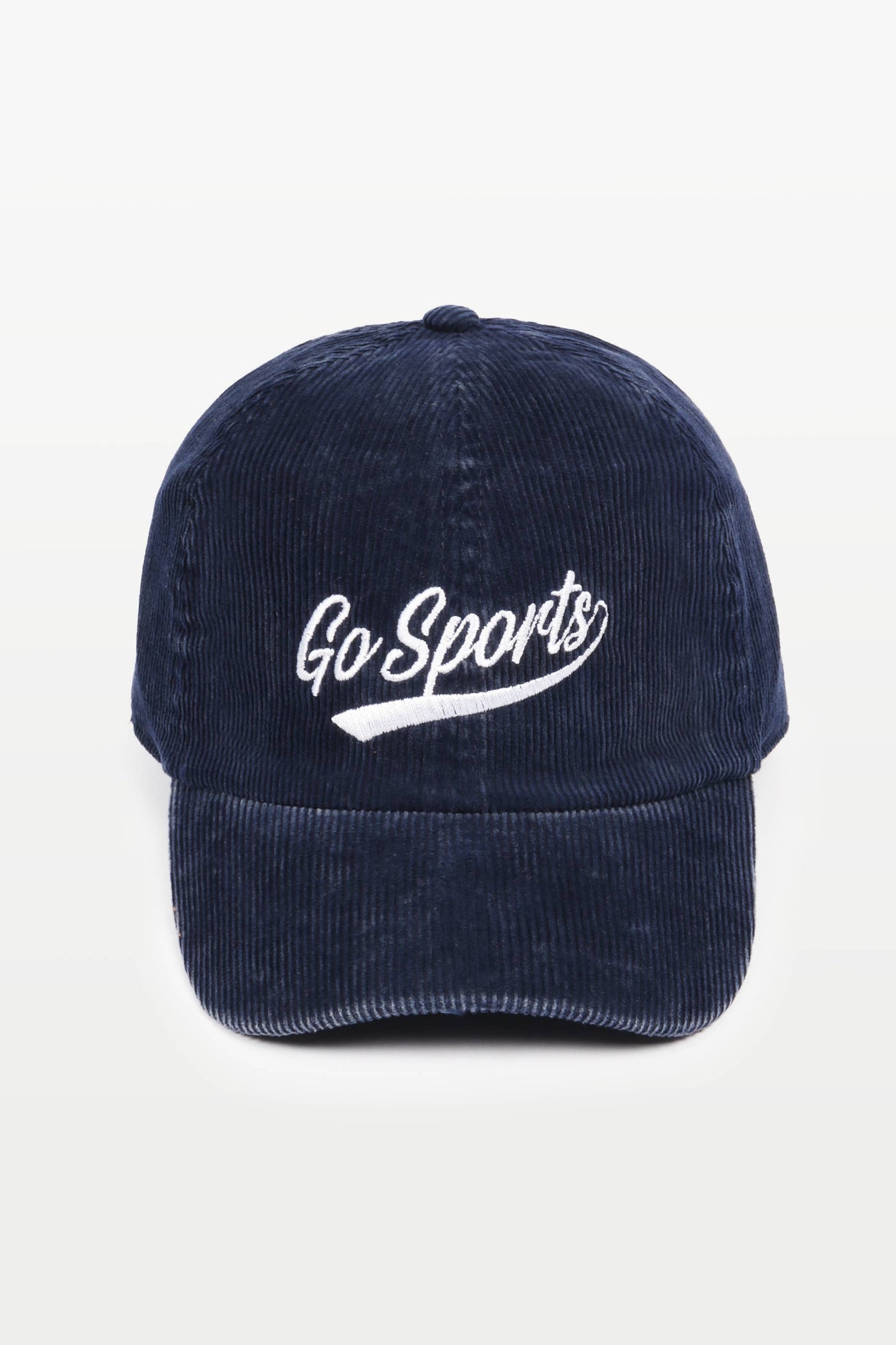 Gameday GO SPORTS embroidery Corduroy Baseball Cap