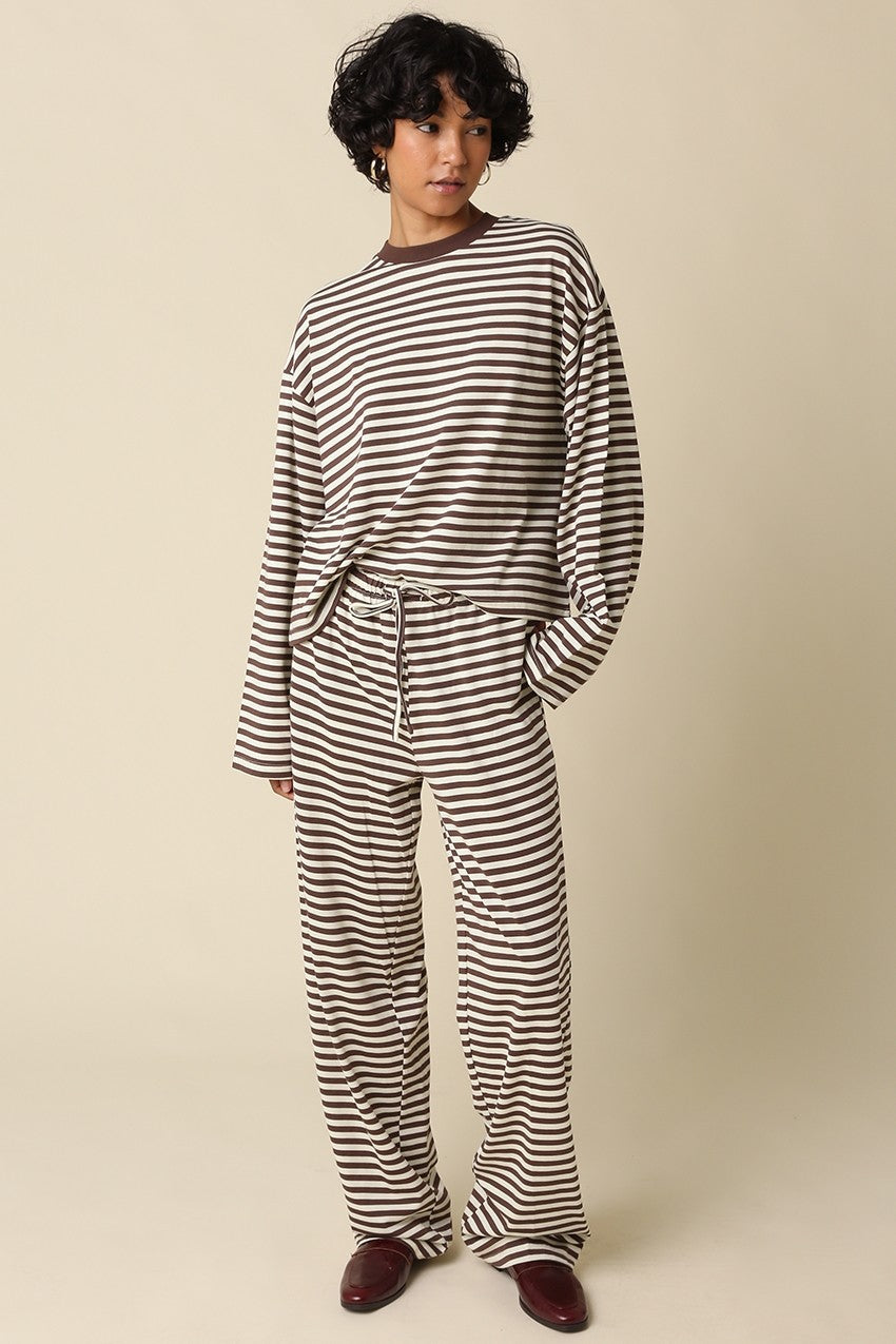 sadie stripe lounge pants