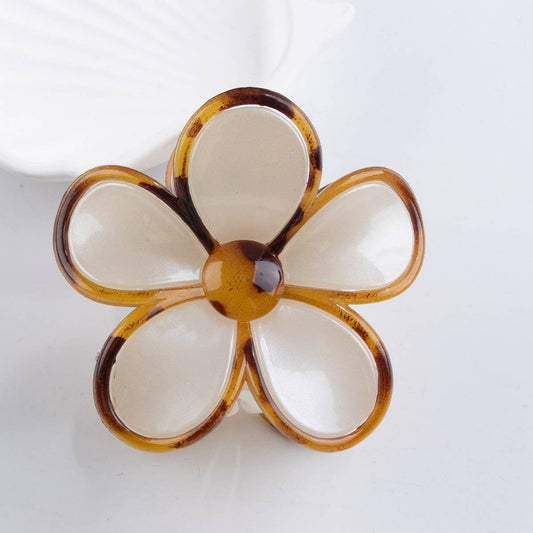 Floral Claw Clip