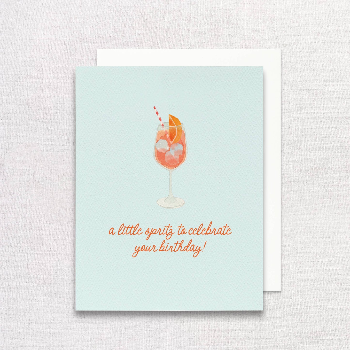 Aperol Spritz Birthday Greeting Card