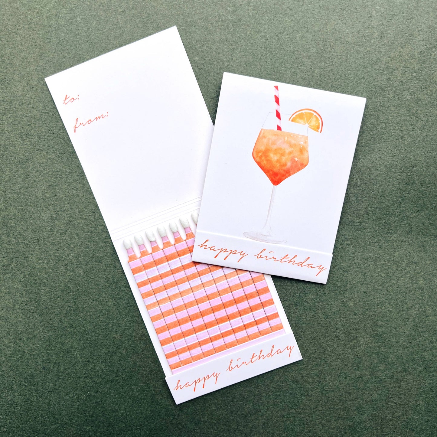 Aperol Spritz Match Card