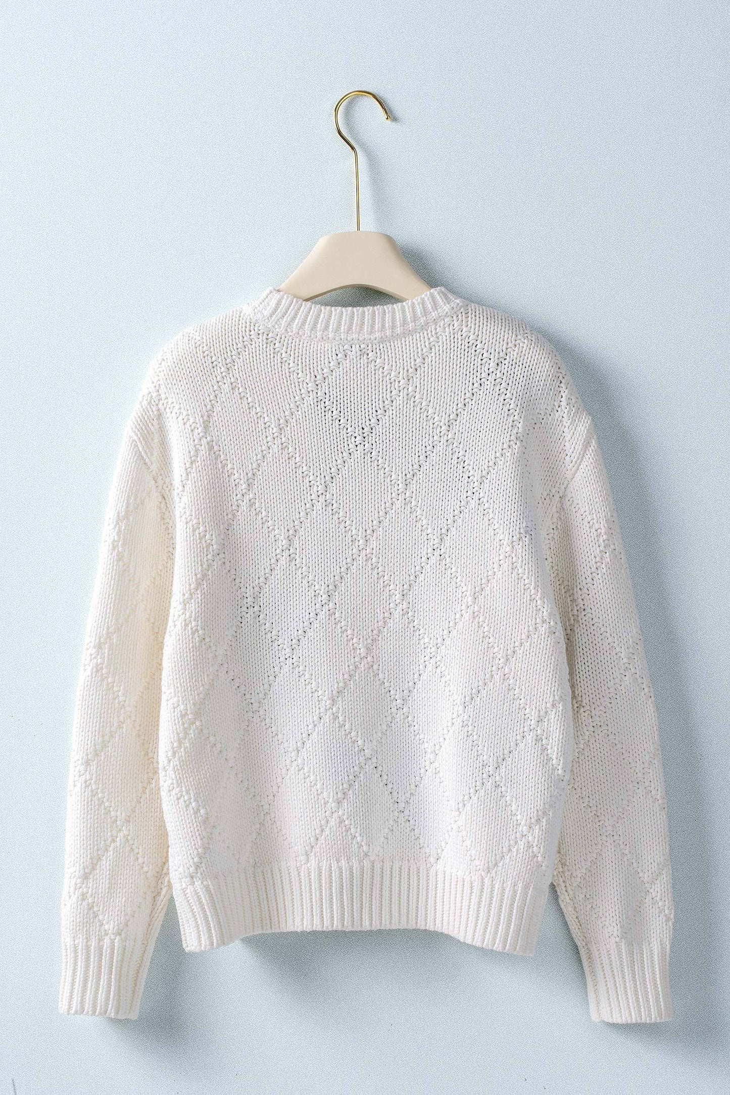 Nautical Anchor Knit Sweater