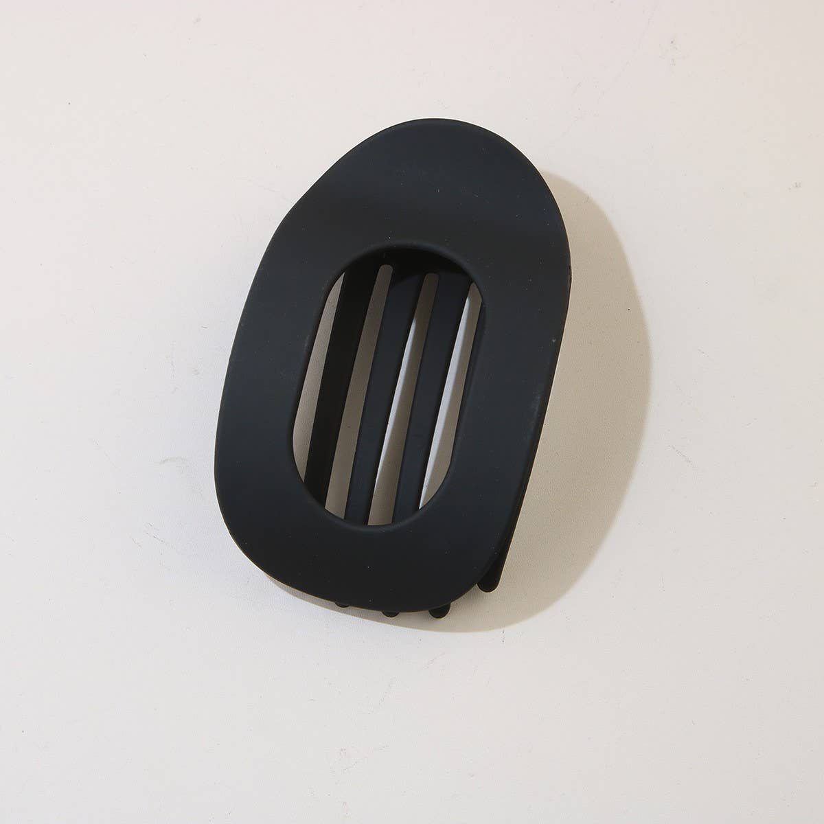 Oval Flat Hair Clip for Women, Strong Grip Clamp