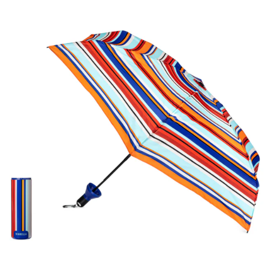 Spirited Stripes Bottle Umbrella