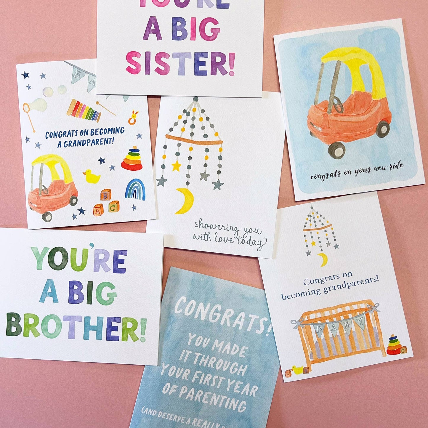 New Grandparent Greeting Card | Congrats on Grandchild Card
