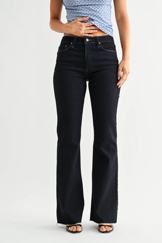 blaire scissor cut flare jeans
