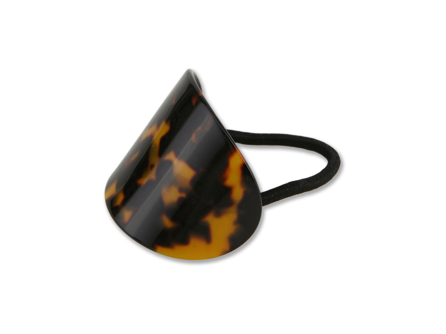 Allure Handmade in France Tokyo Tortoise  Ponytail Holder