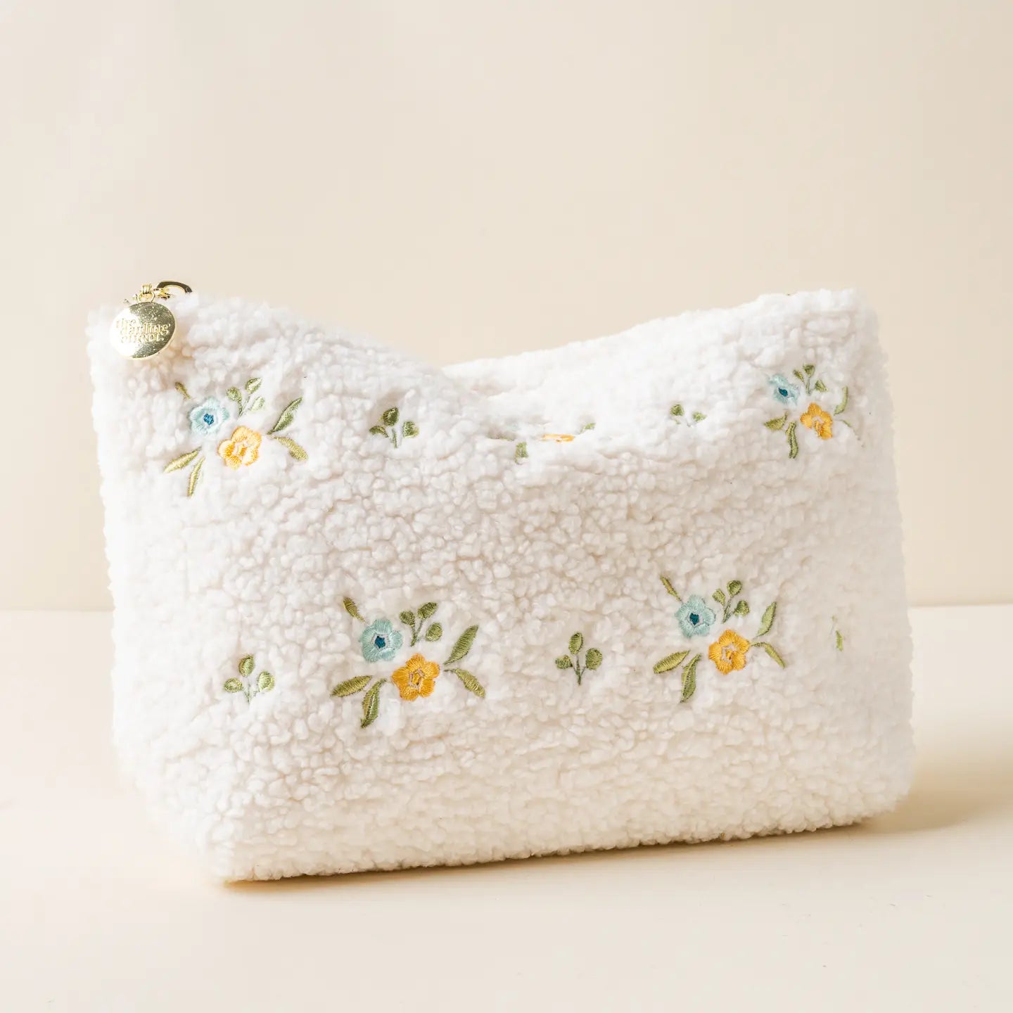 Teddy Pouch-Dainty Floral