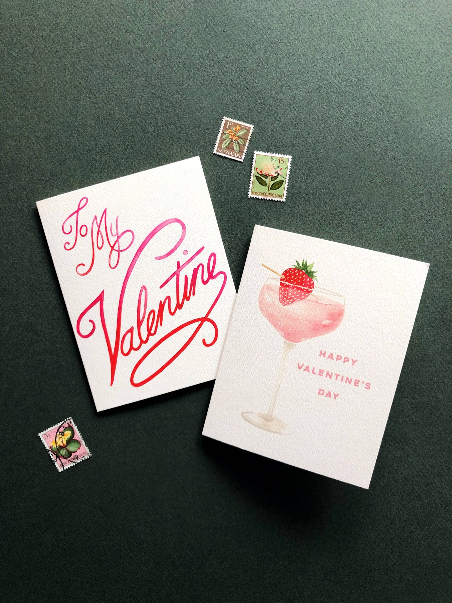 Valentine Cocktail Greeting Card
