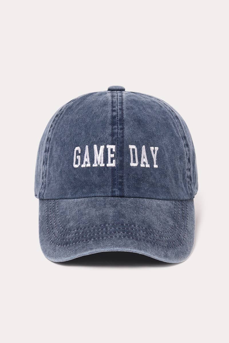 Game Day Embroidered Baseball Cap