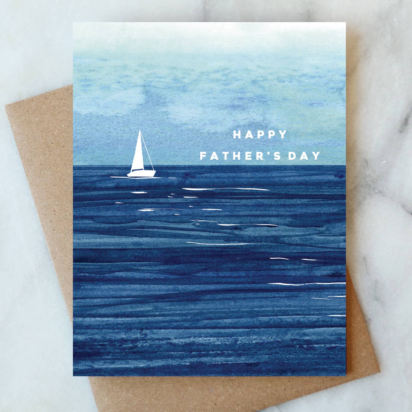 Sail Boat Father's Day Greeting Card