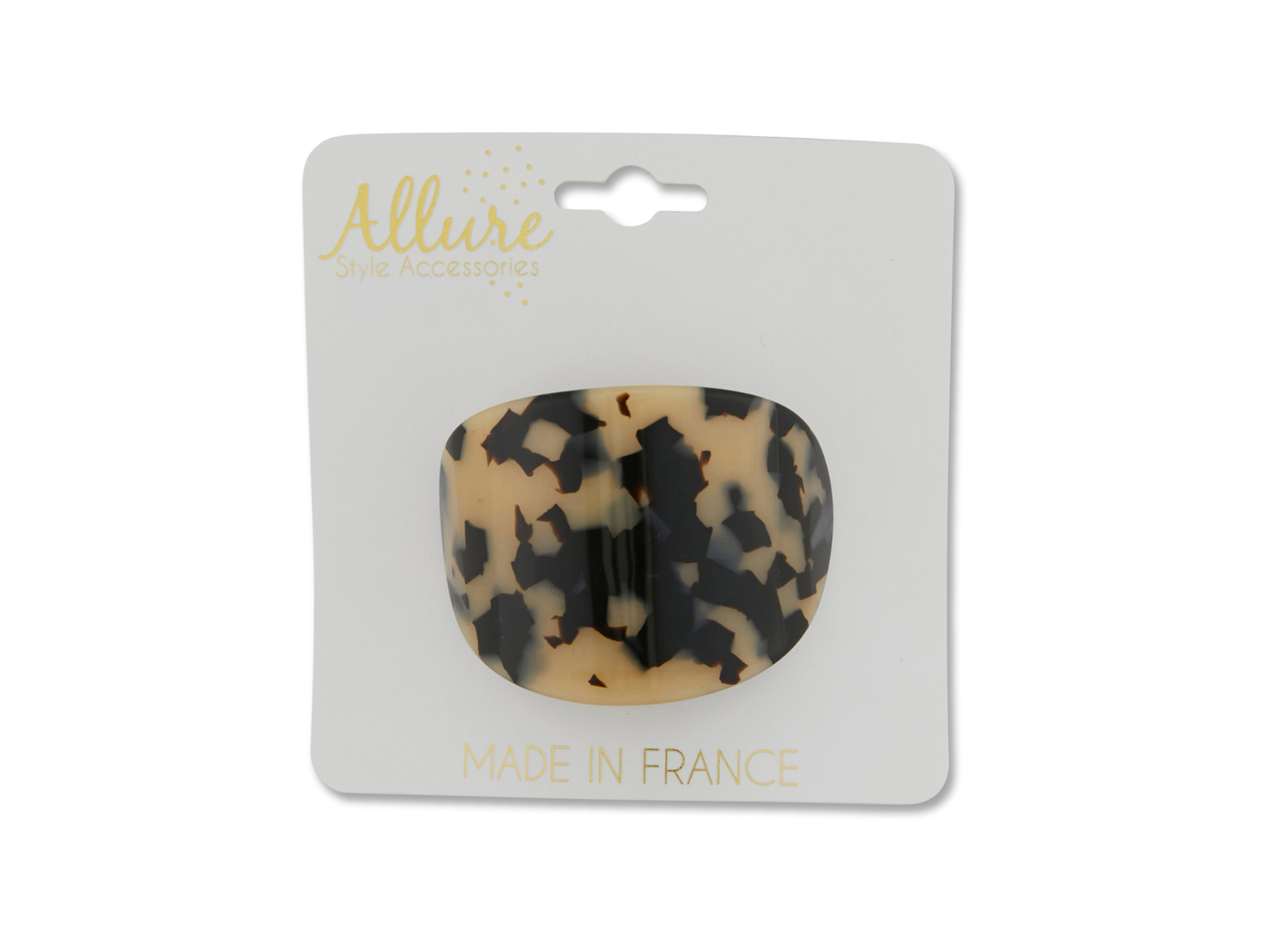 Allure Handmade in France Tokyo Tortoise  Ponytail Holder