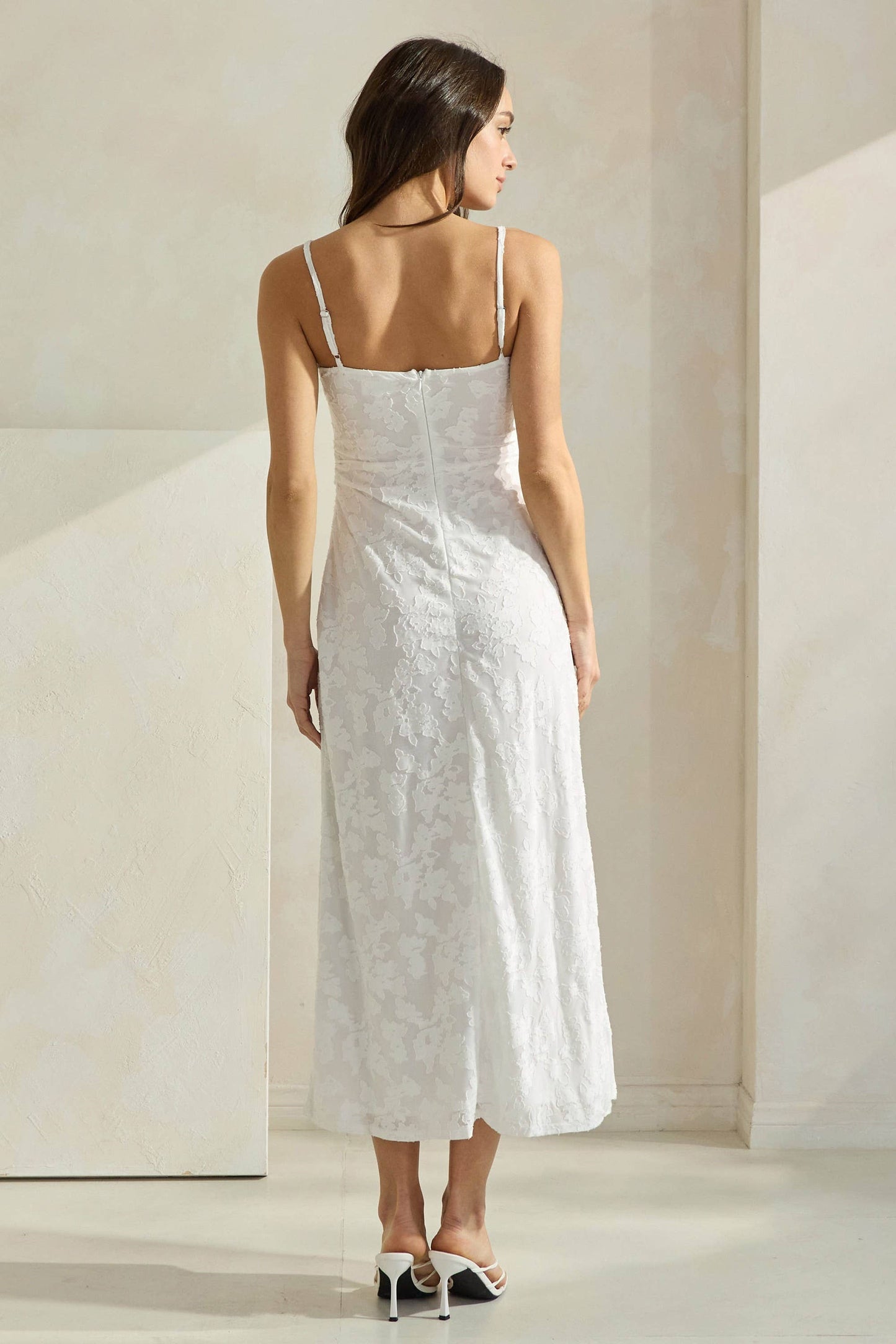 Novelty Textured Maxi Dress