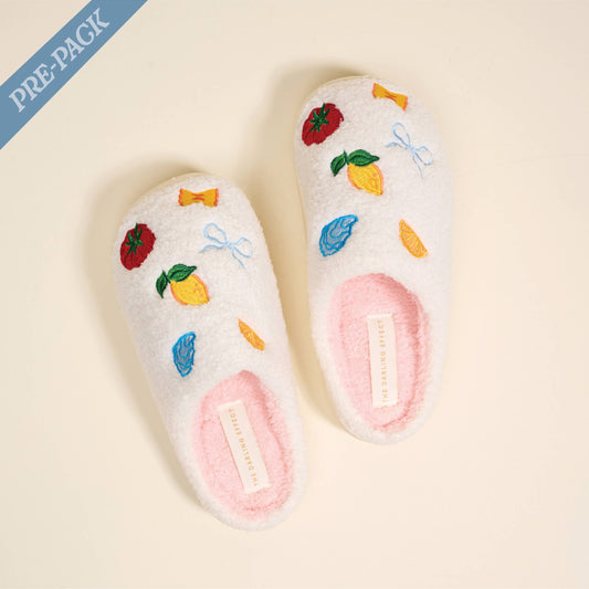 Fuzzy Slippers–Italian Summer Pre-Pack