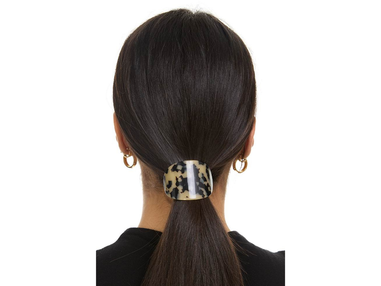Allure Handmade in France Tokyo Tortoise  Ponytail Holder
