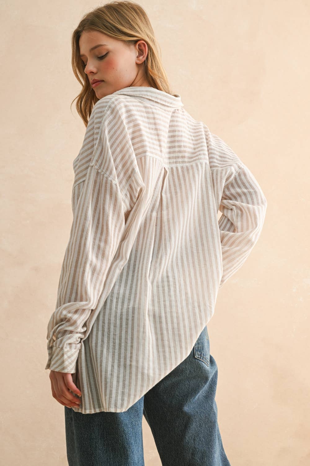 beach comber button down