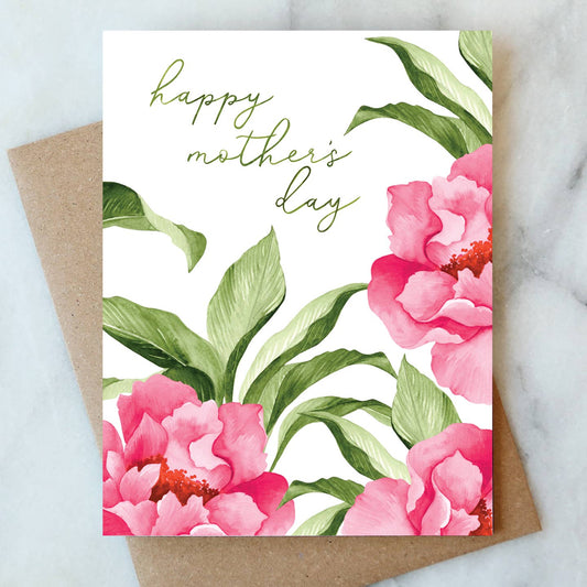 Mother's Day Blooms Greeting Card