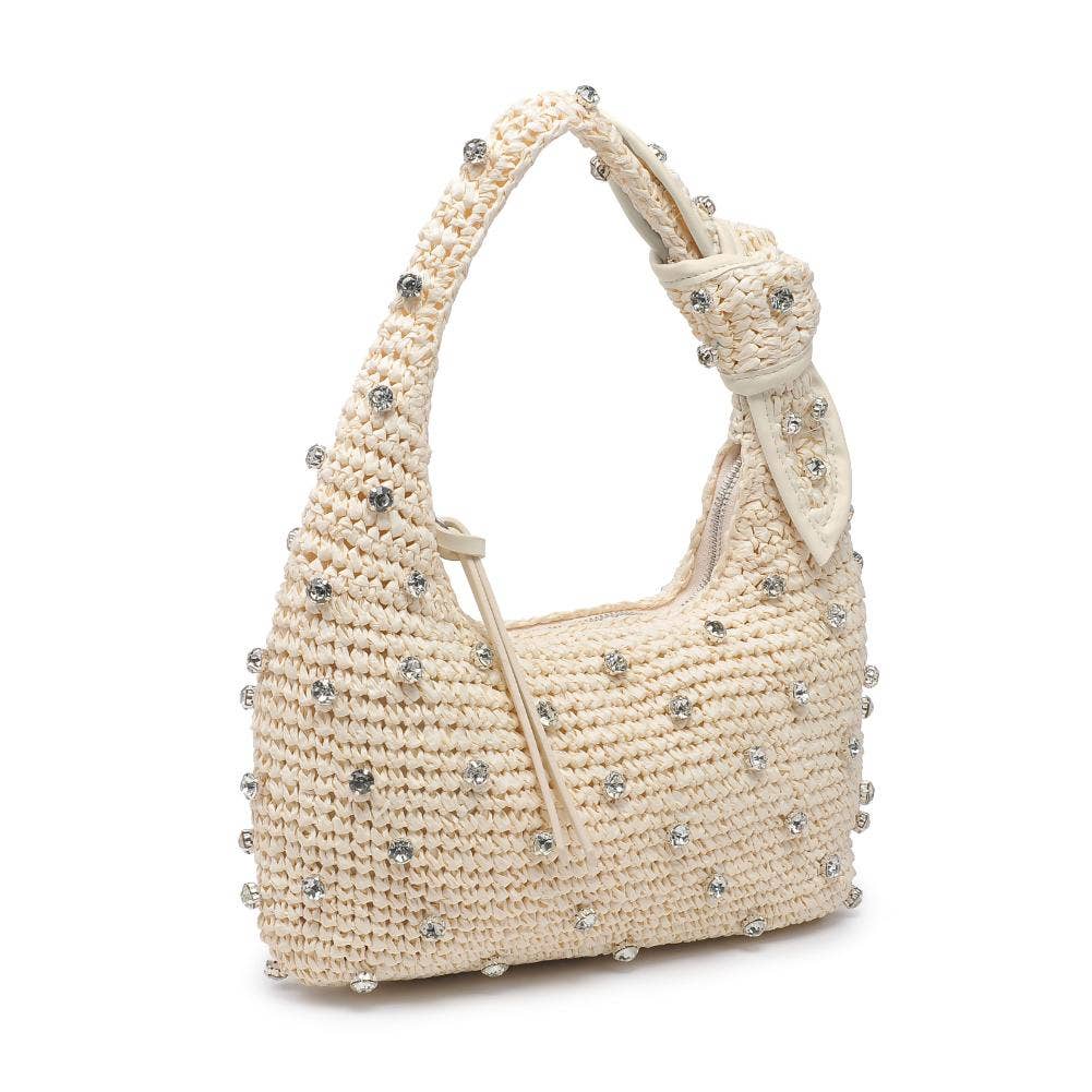 Jessa Straw Summer Beach Shoulder Bag