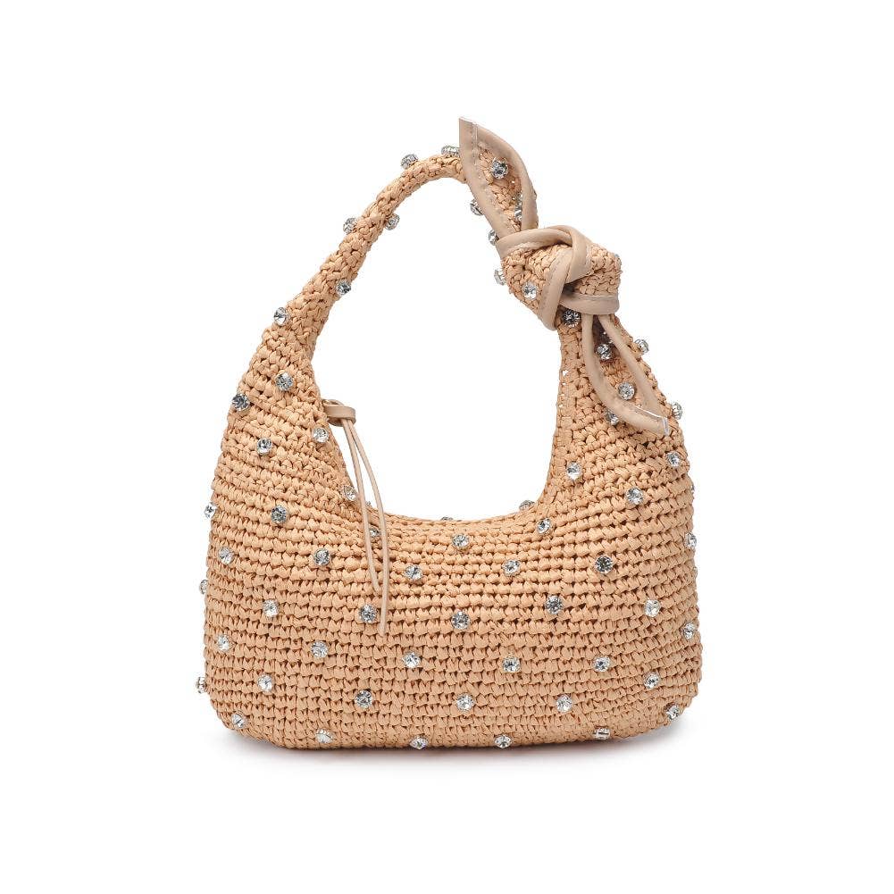 Jessa Straw Summer Beach Shoulder Bag