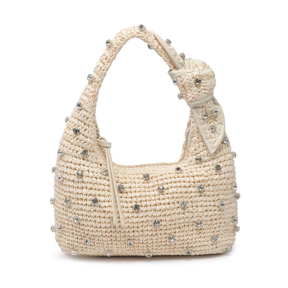 Jessa Straw Summer Beach Shoulder Bag