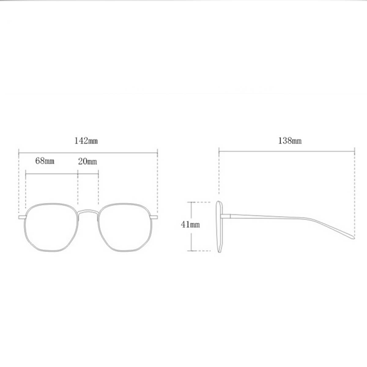 PERSONALIZED TRENDY SUNSHADE OVAL SUNGLASSES