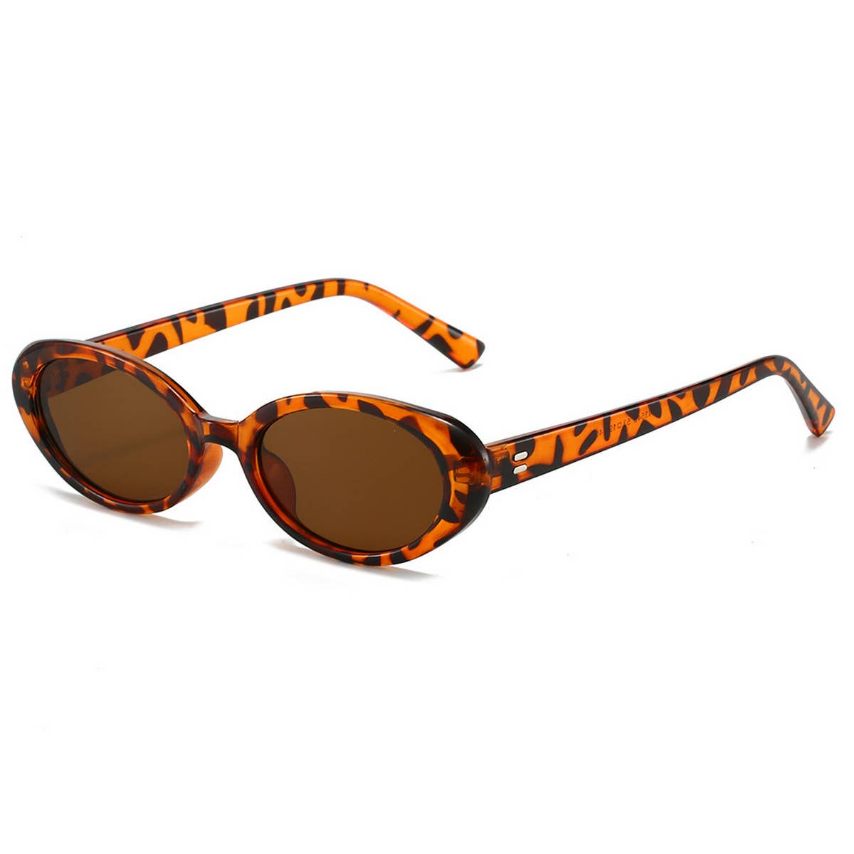 RETRO SMALL OVAL FRAME SUNGLASSES