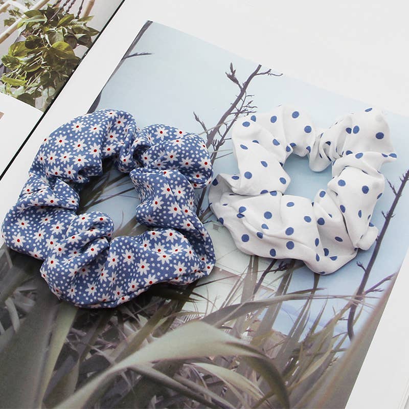 Printed Scrunchie