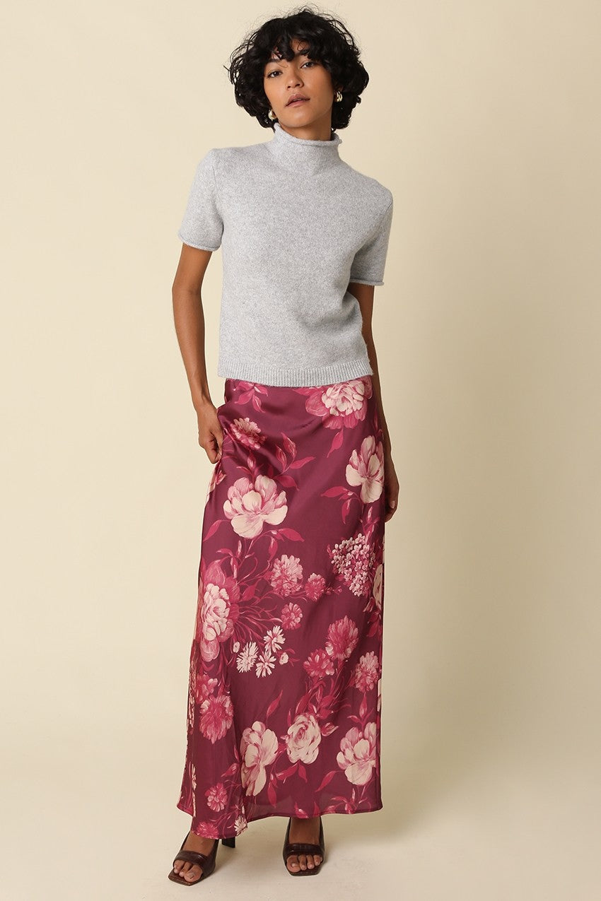 alani mock neck knit top