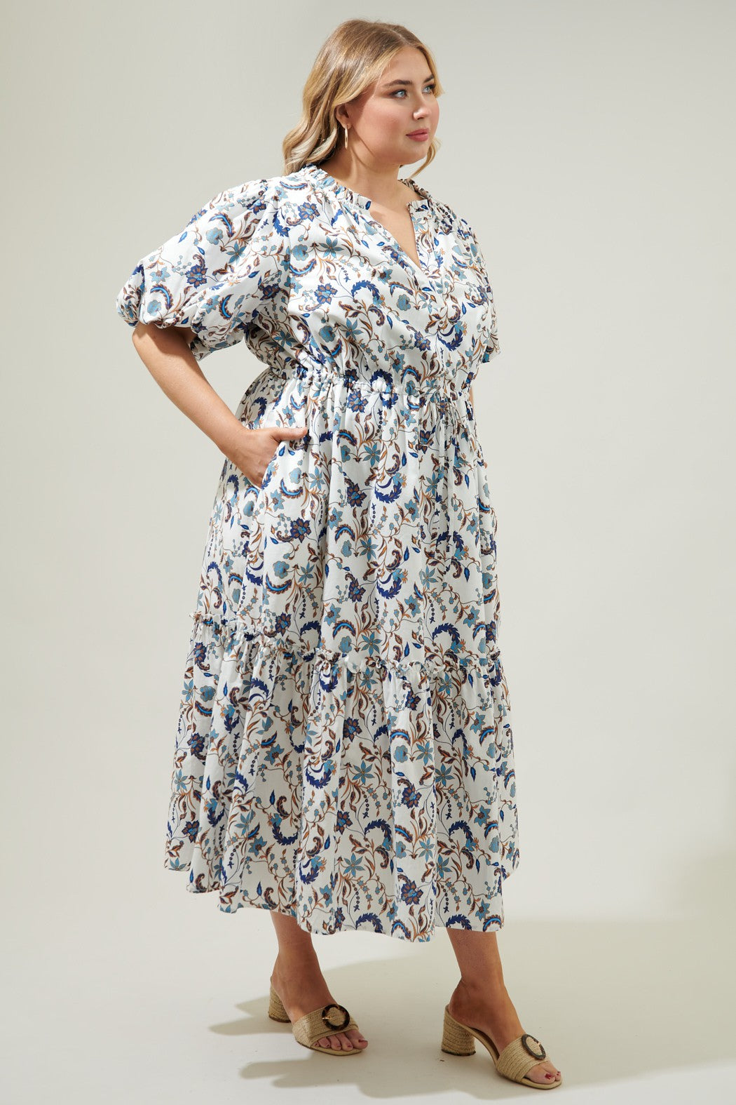 Blanche Floral Ginny Dress