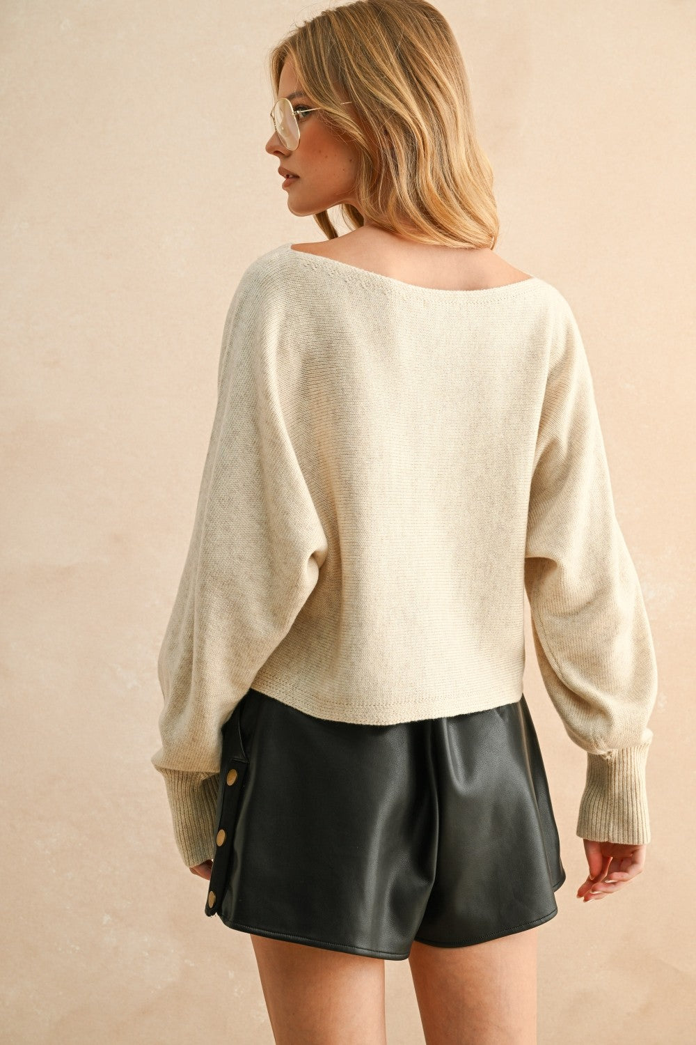 Brynn Boat Neck Sweater Top