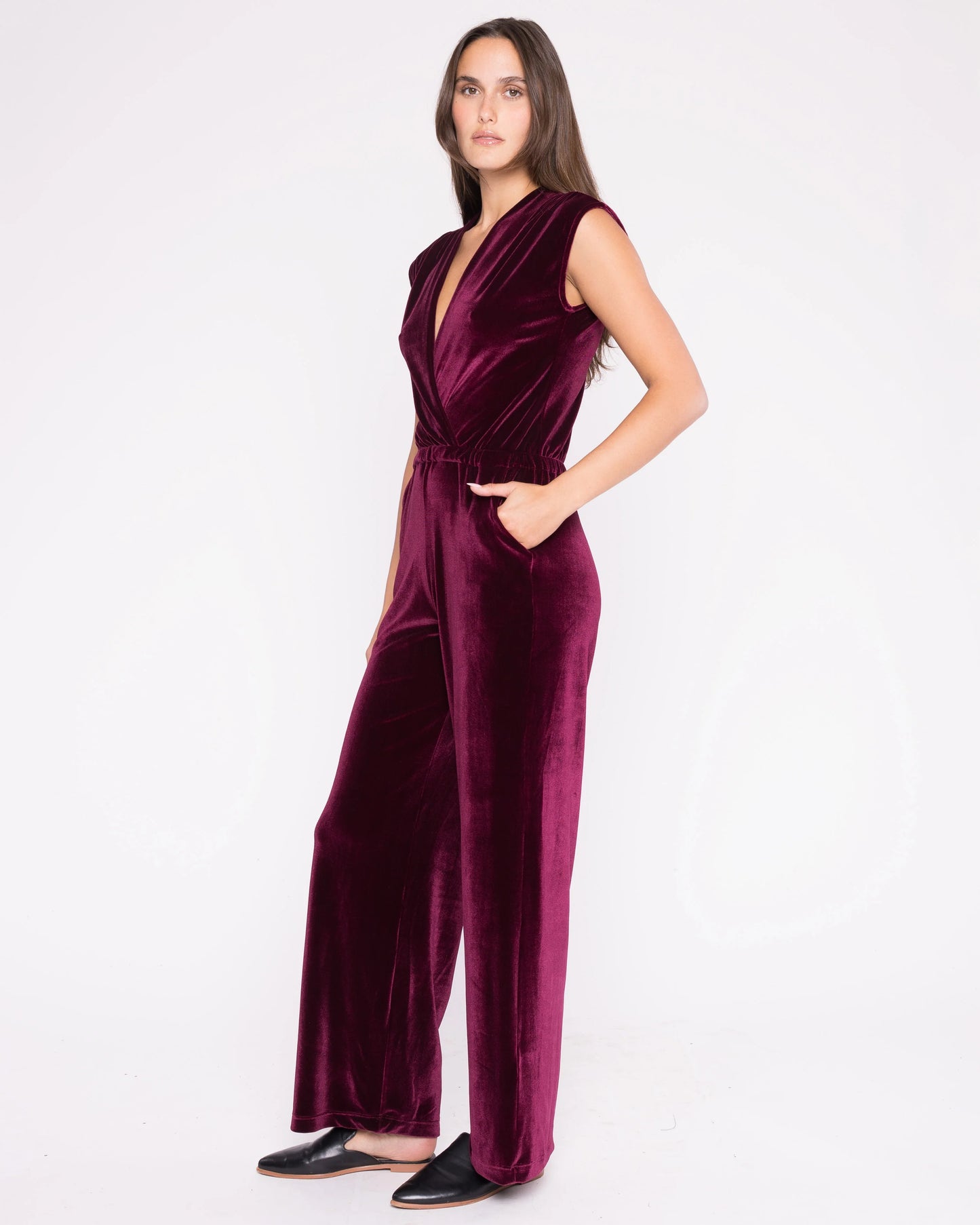 Classic Jumpsuit - Velvet