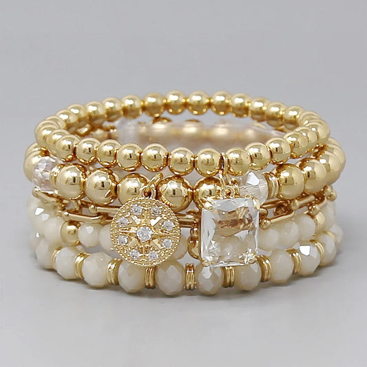 Glass Beaded Bracelet