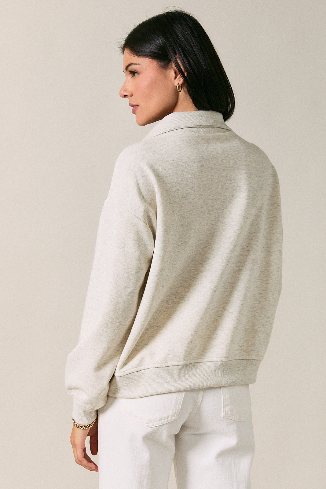 Hannah half zip pullover