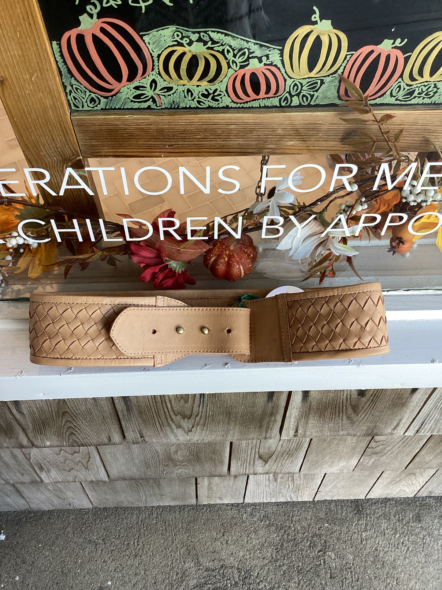 mystico leather belt