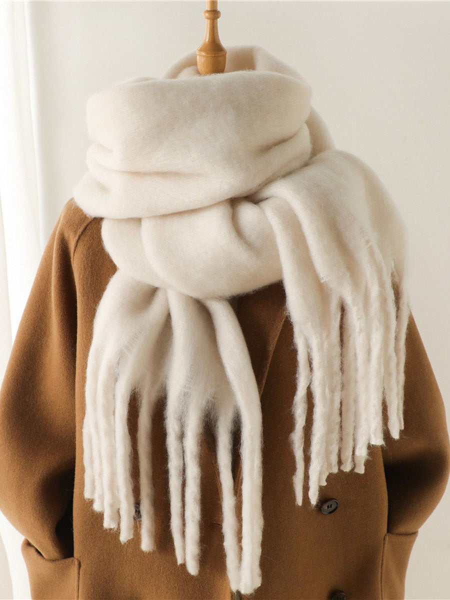 Classic & Cozy Tassel Scarf