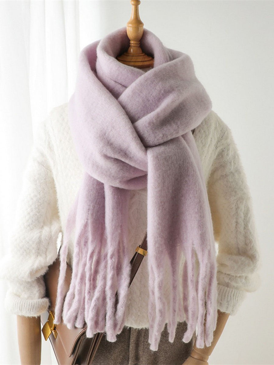 Classic & Cozy Tassel Scarf