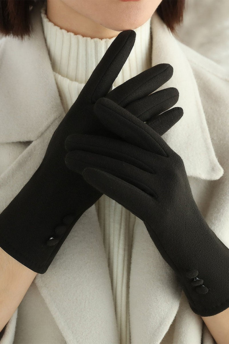 Triple Button Gloves